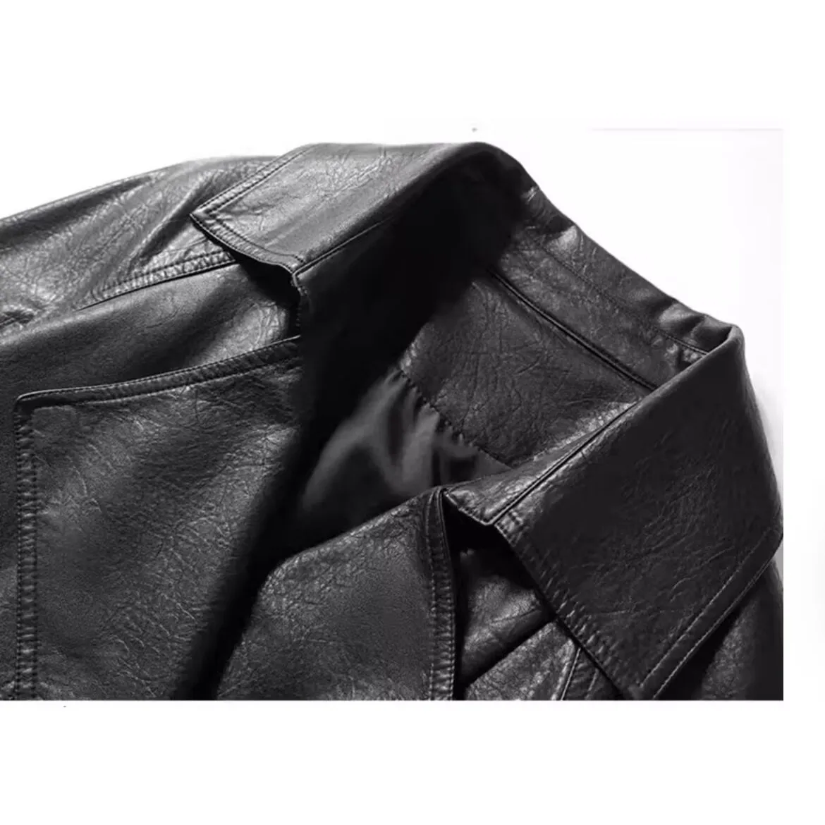 KASLEAD New Women's Fashionable Street Style Long Sleeve Waist-Cinched Suit Collar Jacket Versatile Outerwear Polyester Fiber