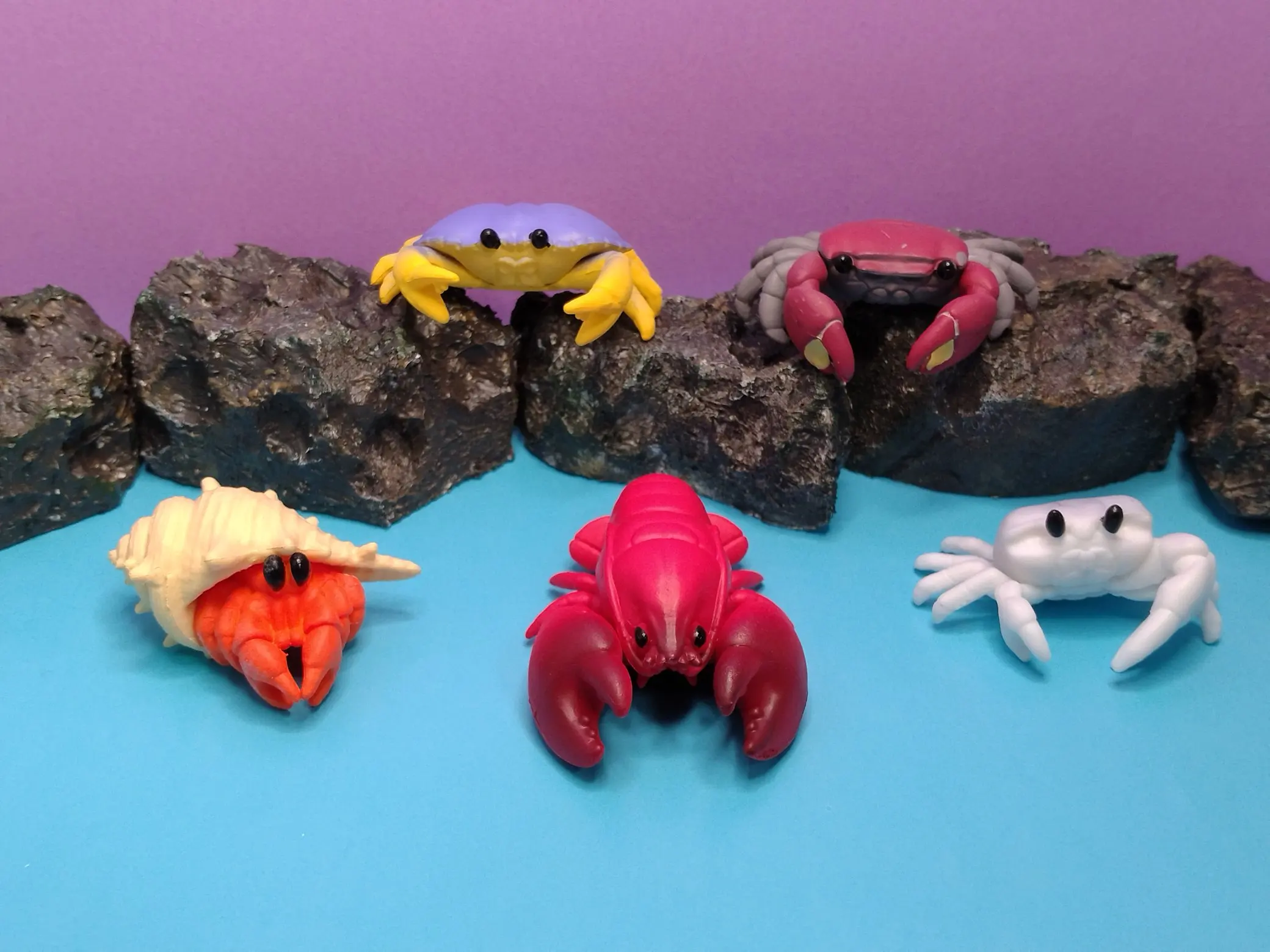 Yell Cable Chopping Crab juguete divertido clip cangrejo para niños - imagen 4