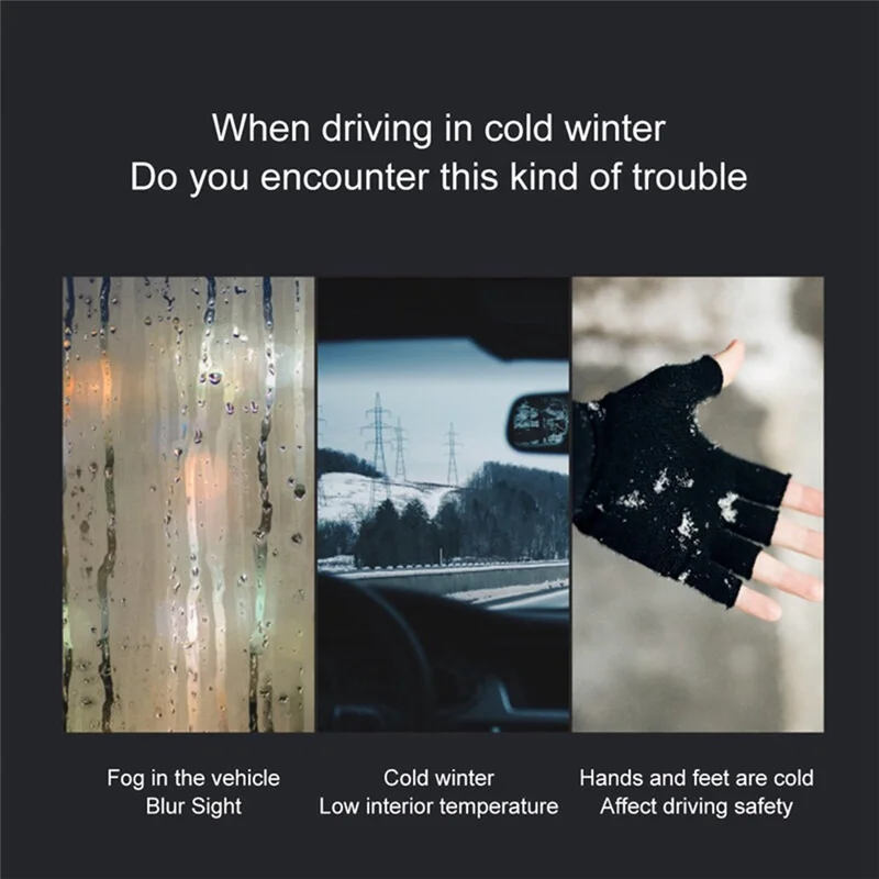 ABLL-автомобильный обогреватель, вентилятор быстрого нагрева и охлаждения, электрический автомобильный обогреватель, размораживатель, обогреватель лобового стекла