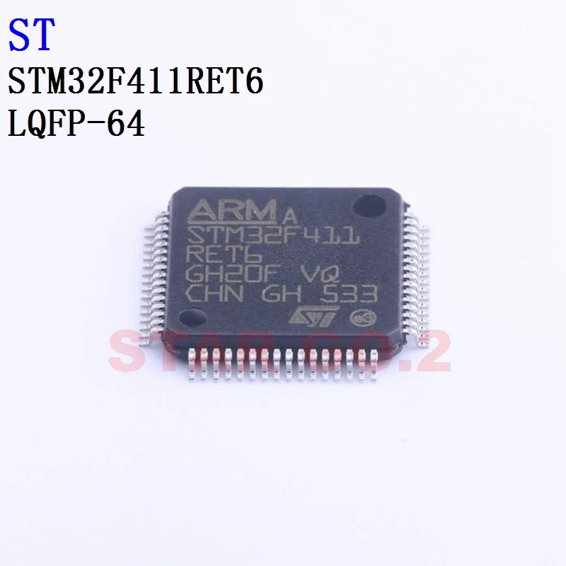 

2PCSx STM32F411RET6 LQFP-64 ST Microcontroller