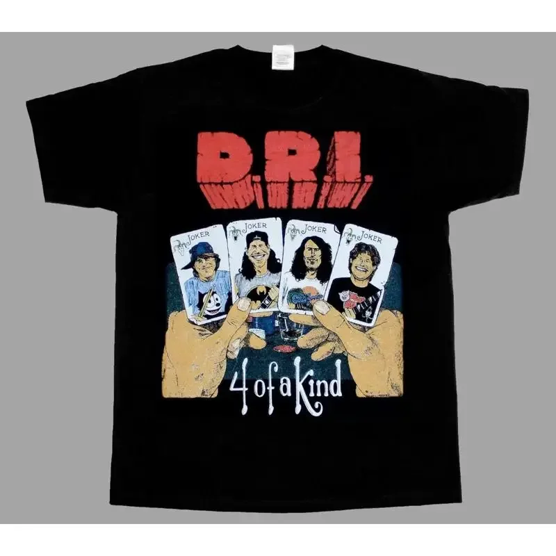 

D R I DRI FOUR OF A KIND DIRTY ROTTEN NEW BLACK T SHIRT 345XL
