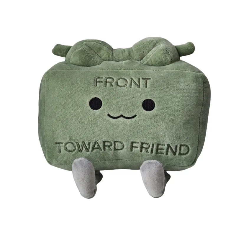 New Clay The Claymore Plush Toy Cartoon Cute Doll Small Square Stuffed Doll Soft Pillow Decoration Children'S Day Gifts
