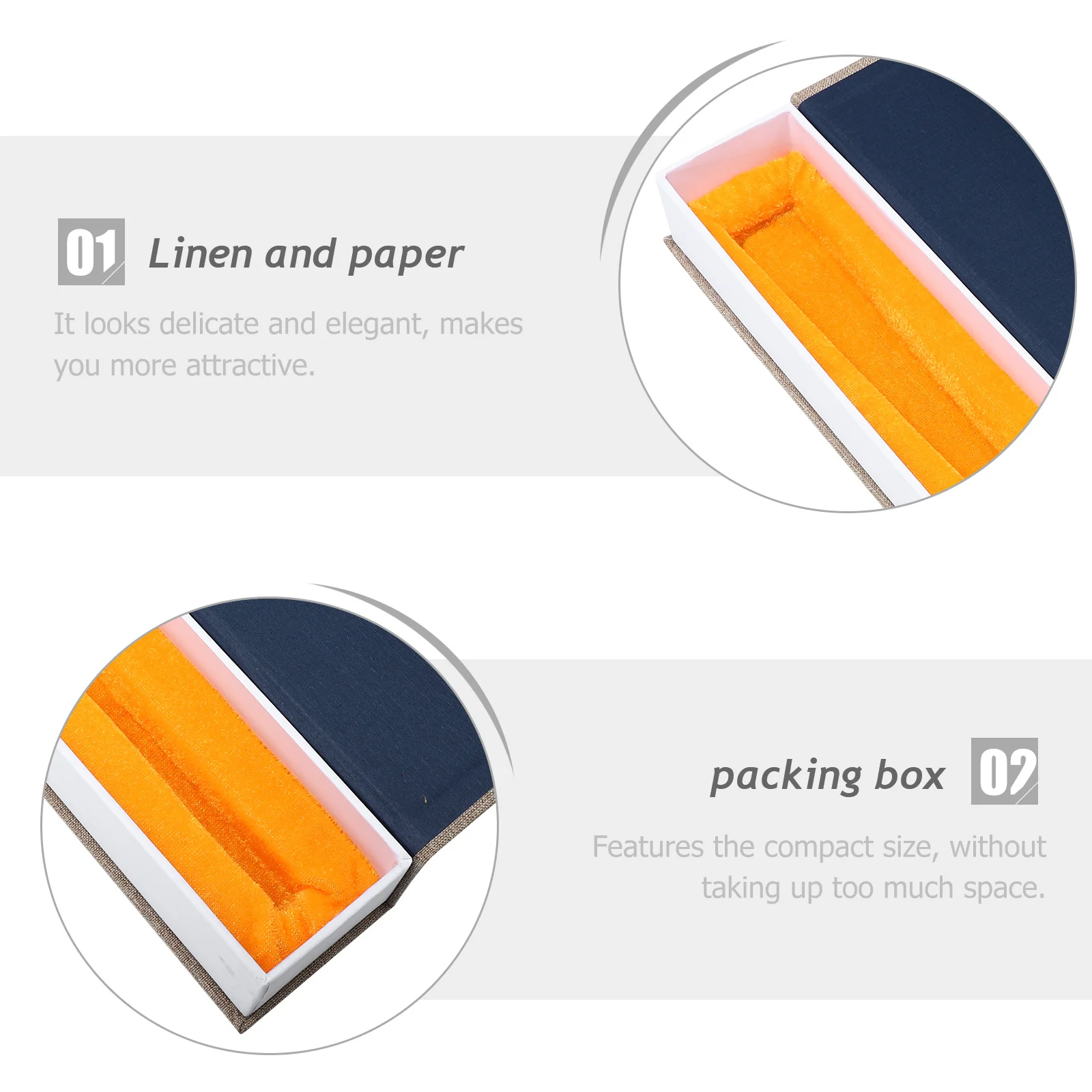 

1Pcs Compact Size Folding Fan Box Practical Decoration for Home and Office Use Folding Fan Box Unique Gift Delicate Craft