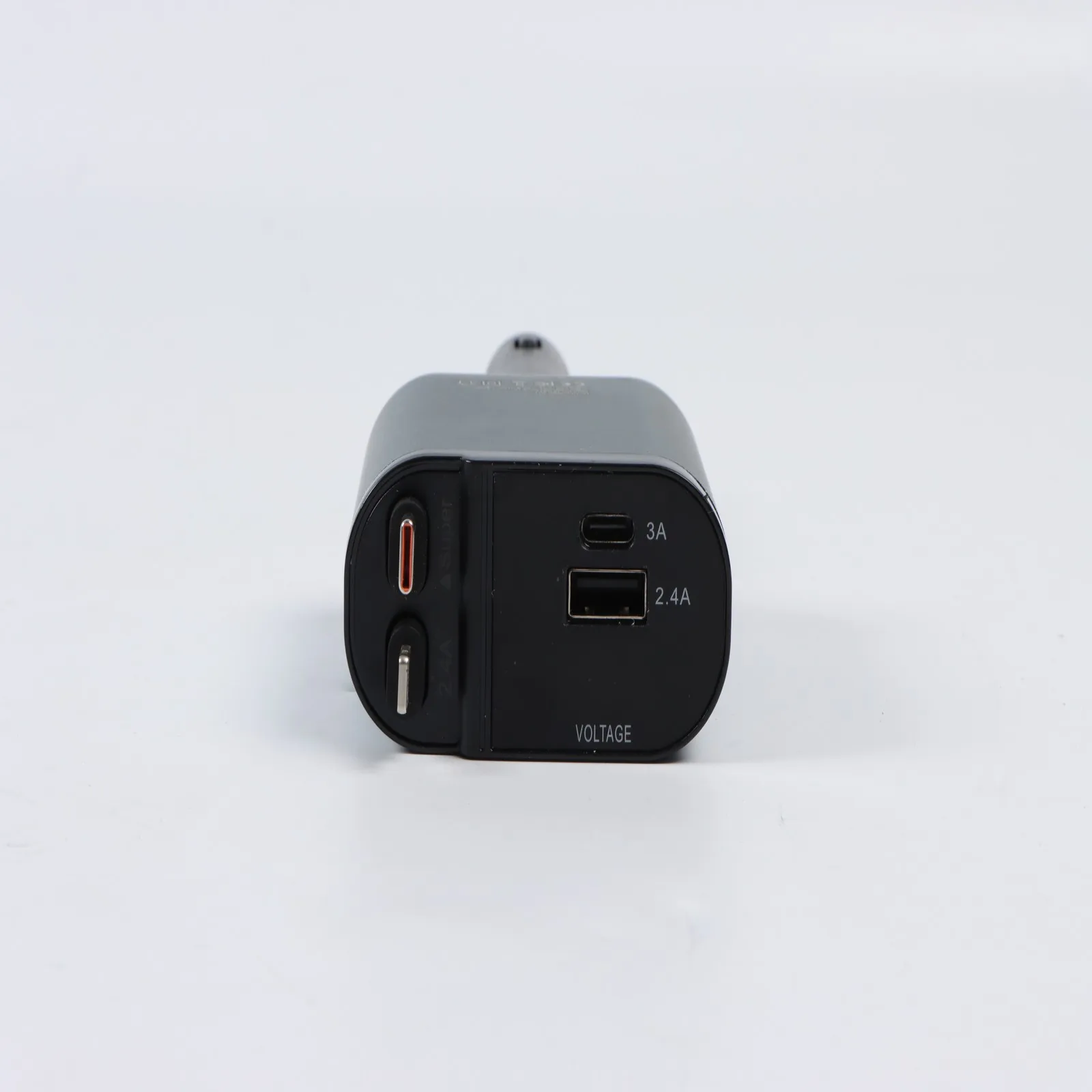 

1 шт., 66 Вт, выдвижное автомобильное зарядное устройство 4 в 1, USB C PD QC3.0, быстрая зарядка для iPhone, Samsung, Google Pixel