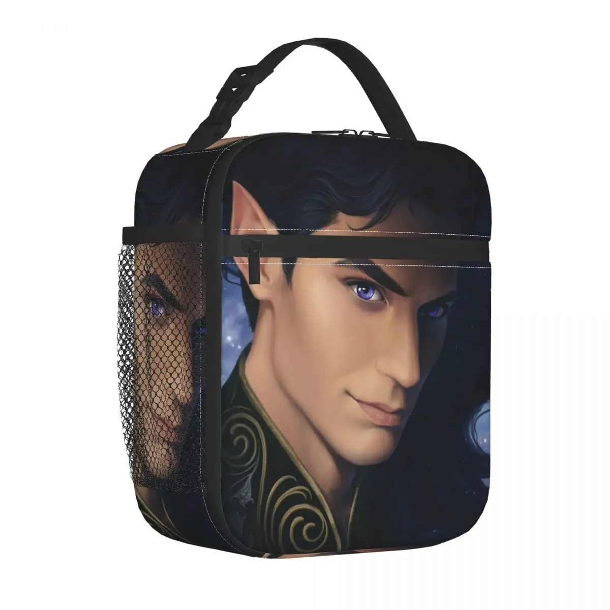 A Court Of Thorns And Roses Rhysand Insulated Lunch Bag School Literary Fiction Resuable Cooler Thermal Lunch Box Women Children