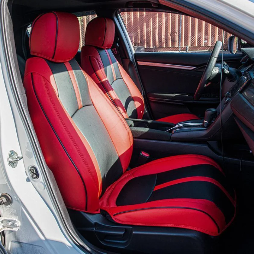 

Custom Fit Car Seat Covers Accessories Full Set Middle Perforated Leather for 1998-2020 2021 2022 2023 2024 2025 Honda Accord