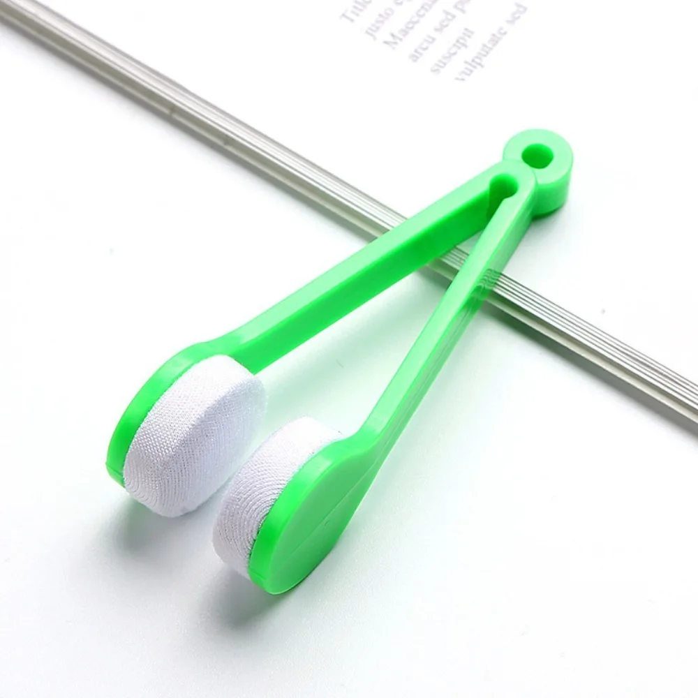 1PC Glasses Cleaning Rub Portable Multifunctional Mini Eye Glasses Cleaner Brush Sunglasses Spectacles Microfiber Wiping Tools view 6