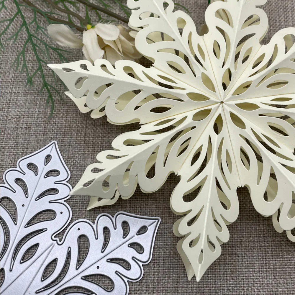 

New 3D Foldable Flower Metal Cutting Dies For DIY Scrapbooking Decorative Embossing Handcraft Die Cutting Template Mold