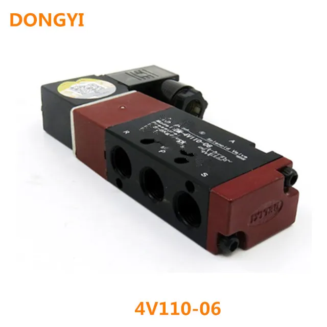 High Quality  Solenoid Valve  For 4V110-06  AC220V  DC24V