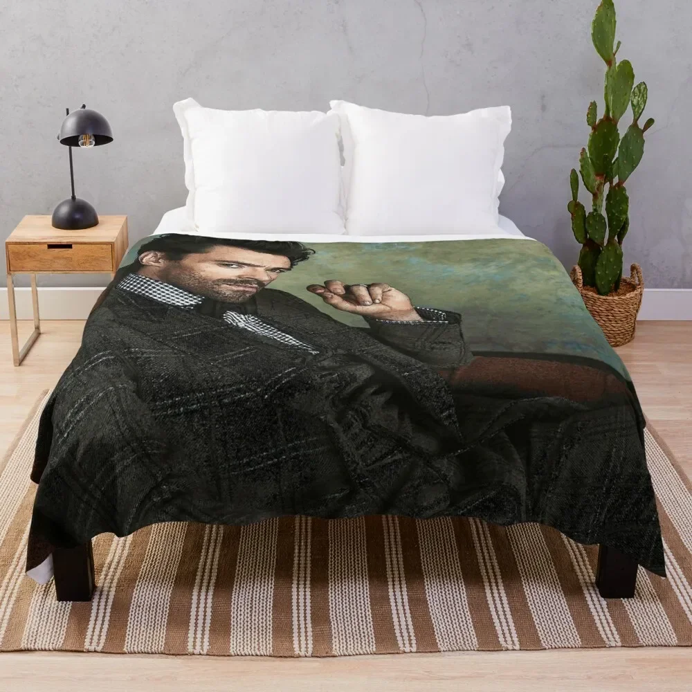 

The Gaze Throw Blanket Vintage Soft Personalized Gift For Sofa Thin Blankets