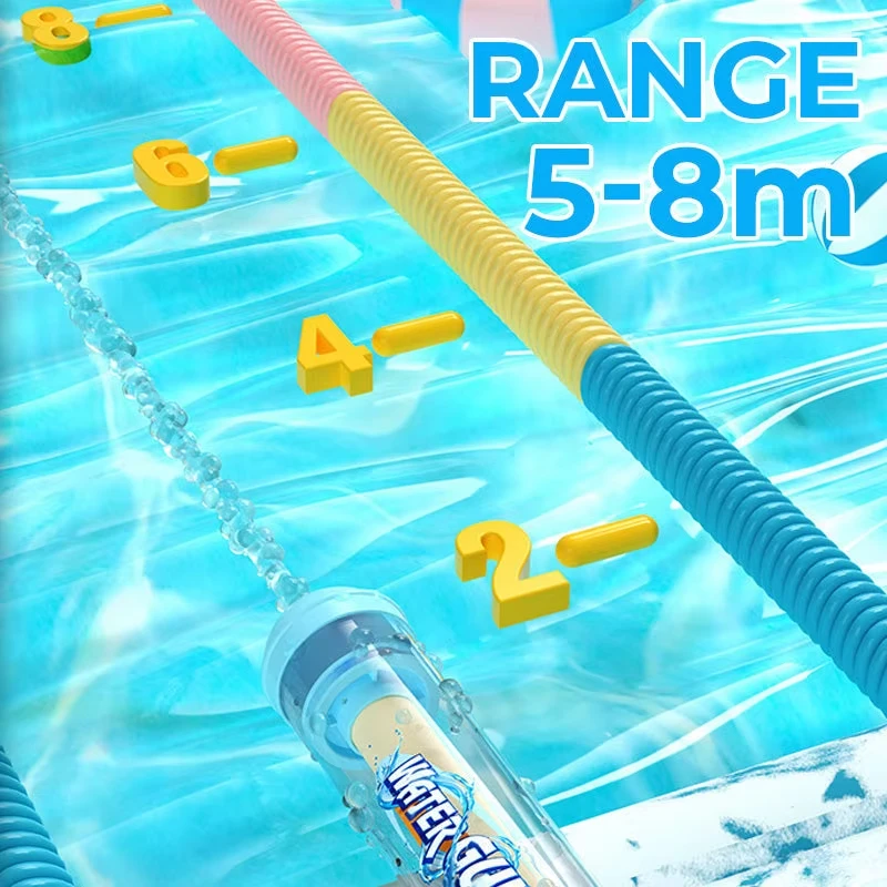 2 قطعة مدفع المياه الألعاب النارية صيف جديد انتهازي نوع متعة الألعاب النارية المياه النفاثة رذاذ لعبة للأطفال حفلة الترفيه بركة مهرجان الدعامة #5