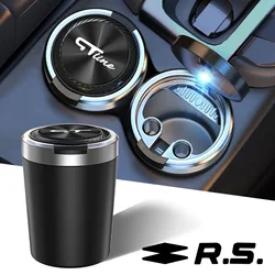 car cenicero ashtray texture car accessoires for renault megane clio 2 3 4 gtline sport captur talisman laguna  trafic