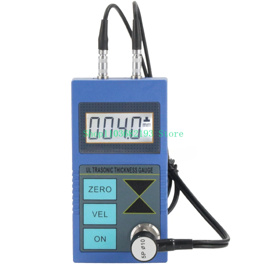 

TT100 Precision Digital Ultrasonic Thickness Gauge Steel Pipe Plate Glass Plastics Metal Thickness Meter Measuring Instrument