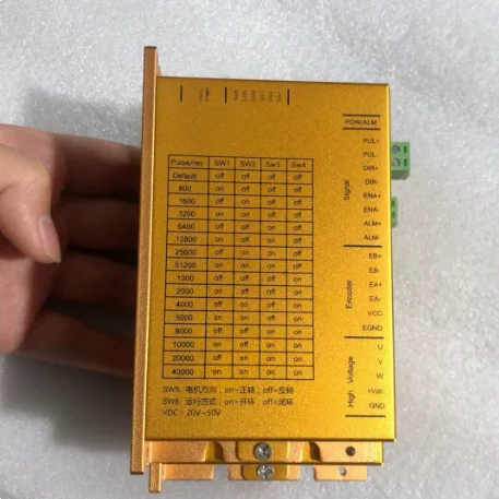 

LCDA357H Three‑Phase Closed‑Loop Stepper Driver – For LC57H380/LC57H3100, 57mm Low‑Voltage High‑Speed