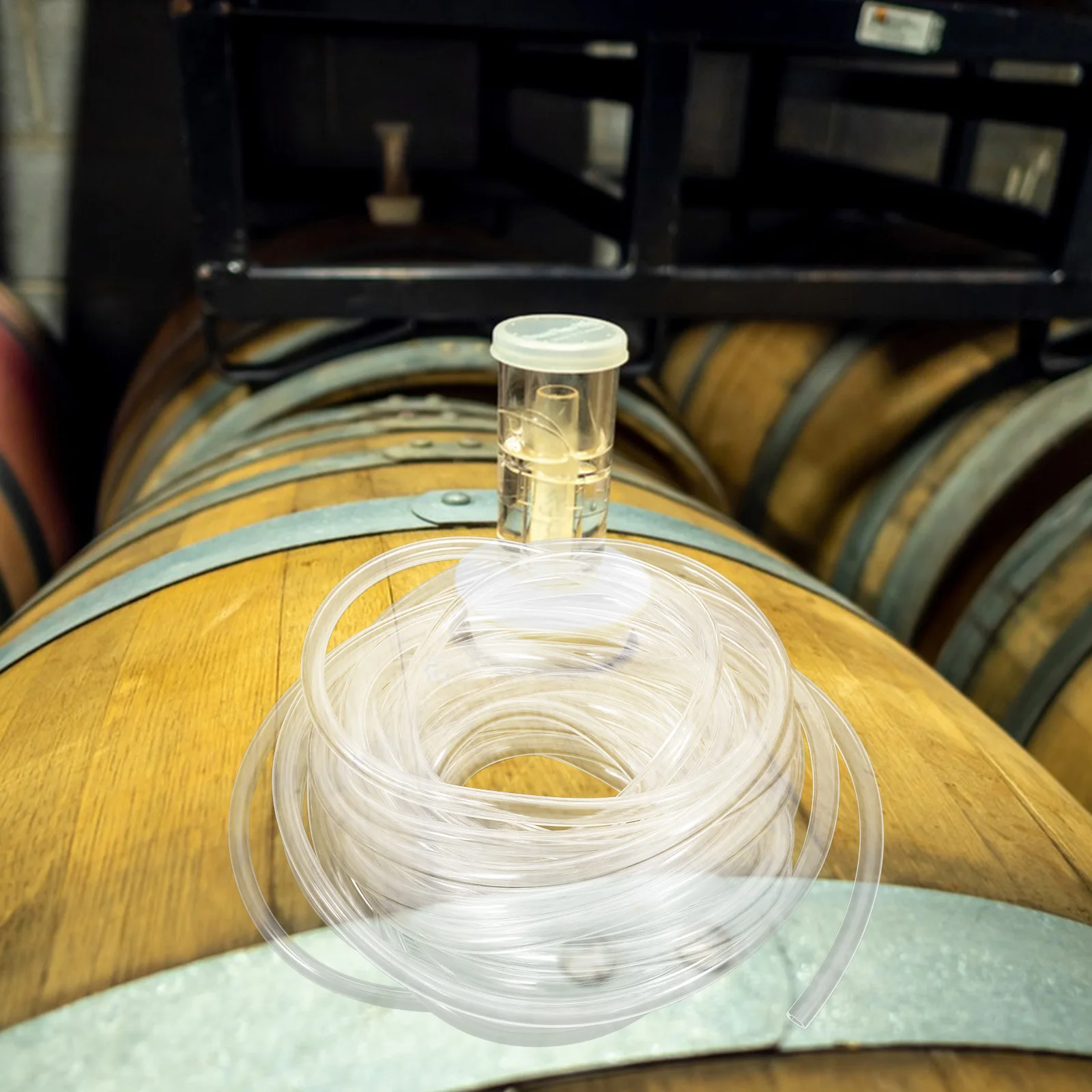 

8 Meter Brewing Hose Line Draft Beer Gas Tubing High Strength Flexible Stable Wine Making Hose Kit Transparent Dispenser Gas