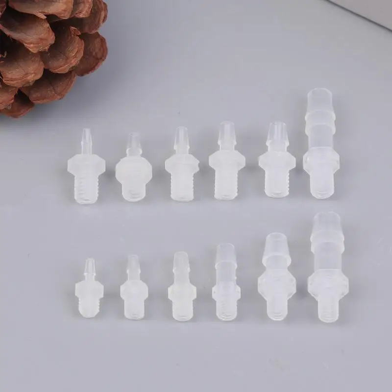 Joint Parts Air Valve Pipe Dispensing Glue Subpackaging Connector Hose Joint Adapter PP Plastic