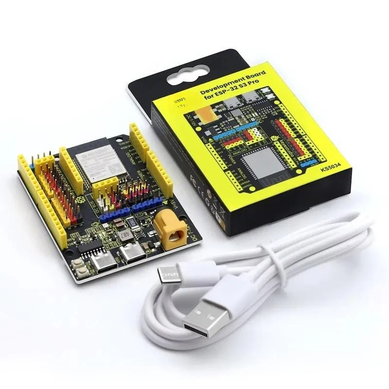 DIY Electronic STEM AI ESP32 S3 Pro development board, dual-core AloT all-round AI intelligent chat development board for