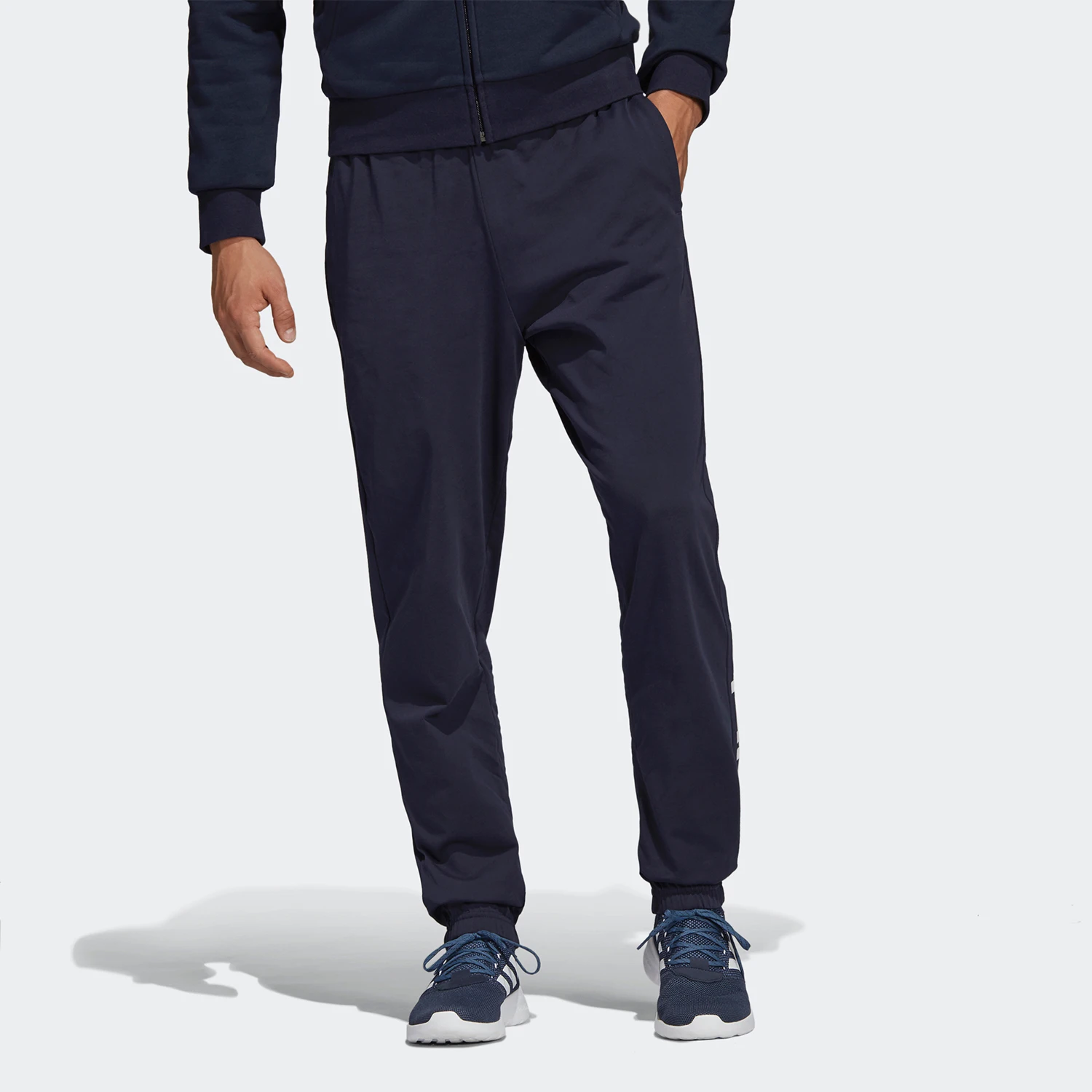 Adidas genuine men's knitted loose sports pants DQ3082