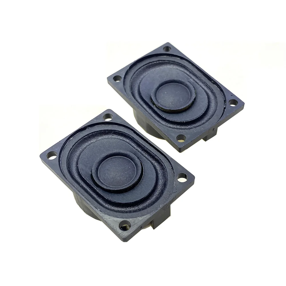 2pcs alto-falantes para laptop1635 2040 2840 mm 8 ohm 2 watts 4 ohm 3 watts retangular plástico interno magnético onda elástica alto-falantes