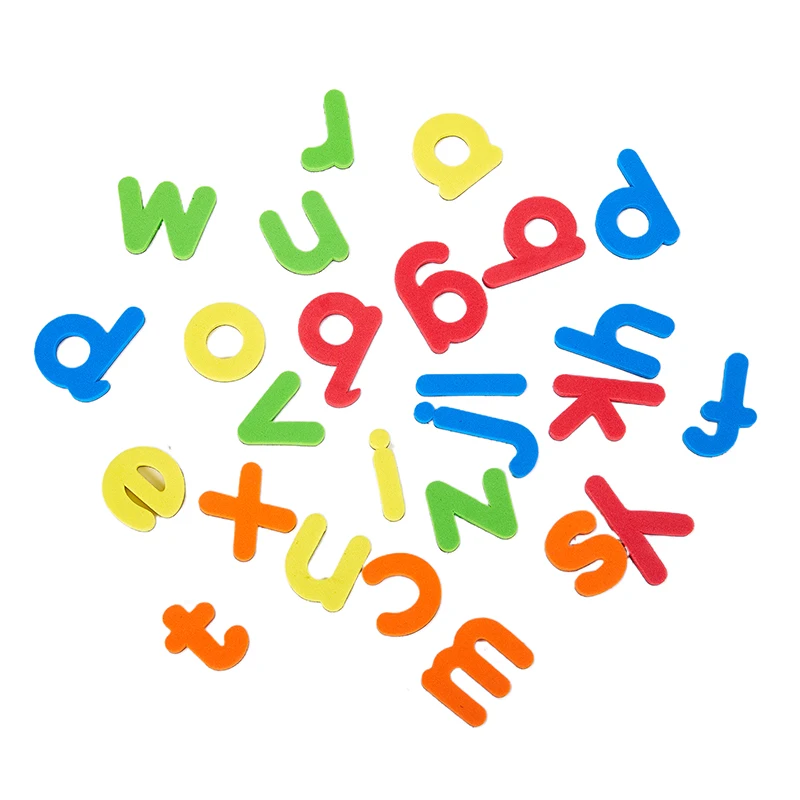 26/27pcs Magnetic Colorful Alphabet Foam Fridge Stickers Kindergarten Early Learning Toys Puzzle Numbers Gifts