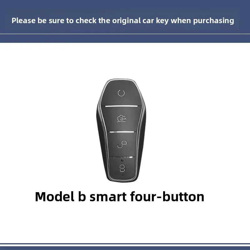 Car Accessories Key Case Holder Cover Chain For BYD Atto 3 Han EV Dolphin Durable Second Song Pro Tang QIn PLUS MAX Yuan