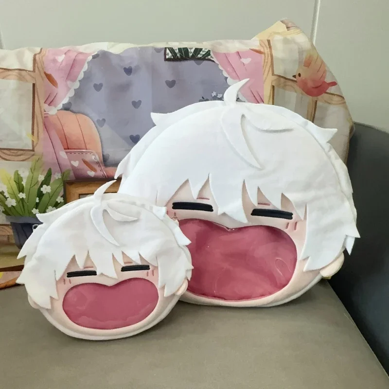 Anime Blauw L Nagi Seishiro Kawaii Gezicht Cosplay Transparante Itbag Lolita Meisje Vrouwen Schoudertassen Rugzak Grappig Decor Props Gift