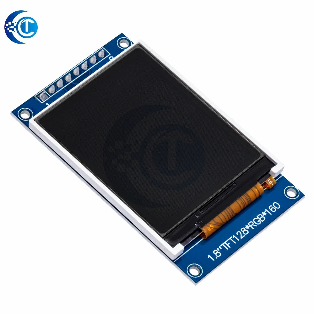 وحدة عرض SPI بزاوية عريضة زرقاء ، شاشة ملونة ، زرقاء ، TFT ، مسلسل