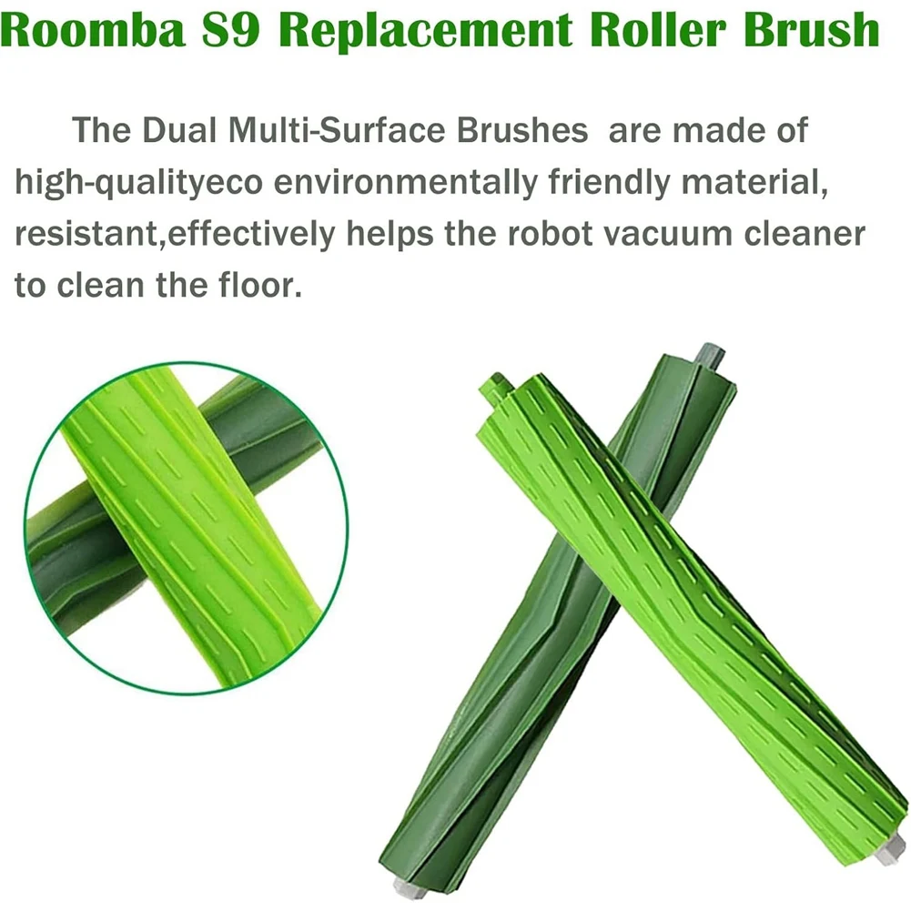 

Сменная роликовая щетка BFYLE для пылесоса IRobot Roomba S9 (9150) S9 + S9 Plus (9550) S серии S, резиновые роликовые щетки