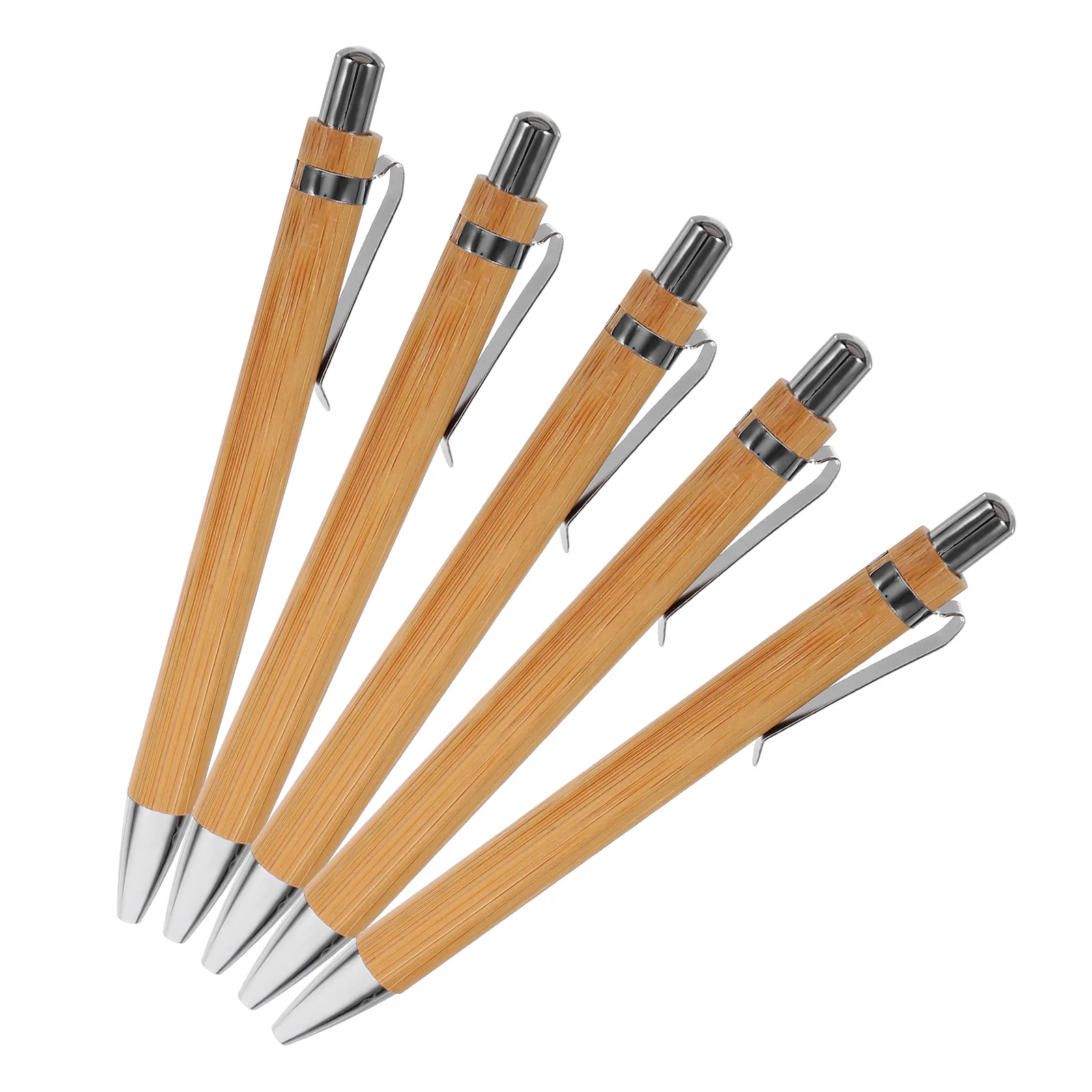 

5Pcs Ballpoint Pens Smooth Grip Retractable Business Study Writing Supply Multifunction Pen Ballpoint Pen