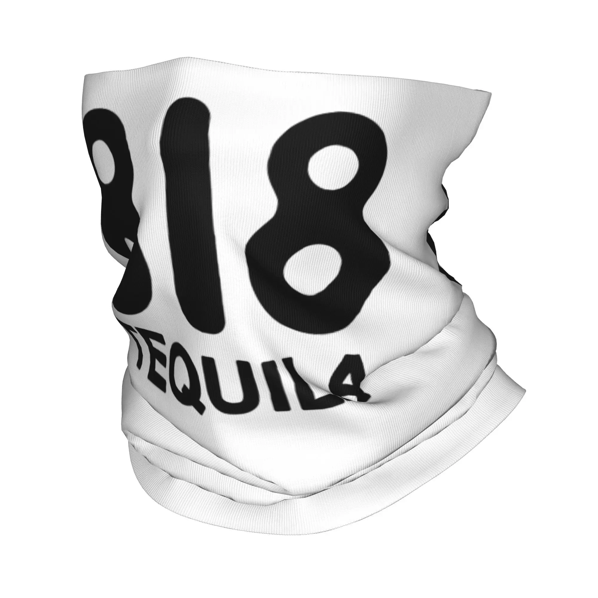 

818 Merch 818 Tequila Logo Bandana Neck Gaiter Printed Wrap Scarf Multi-use Cycling Scarf Cycling Unisex Adult Windproof