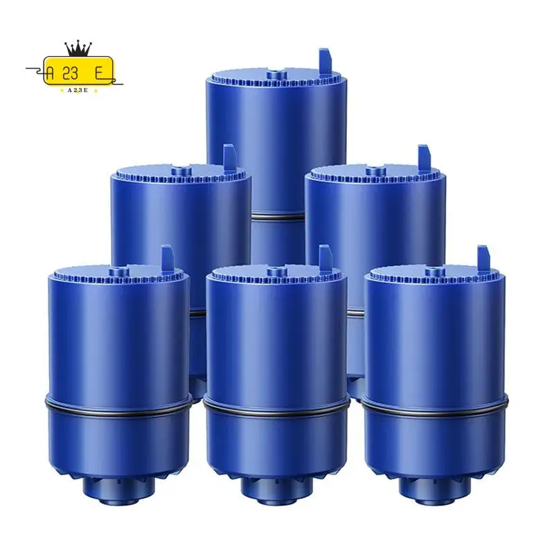 

A23E-6 Pack RF9999 Faucet Mount Replacement Filter For ALL PUR/PUR PLUS Faucet Filtration Systems,Natural Mineral Filtration