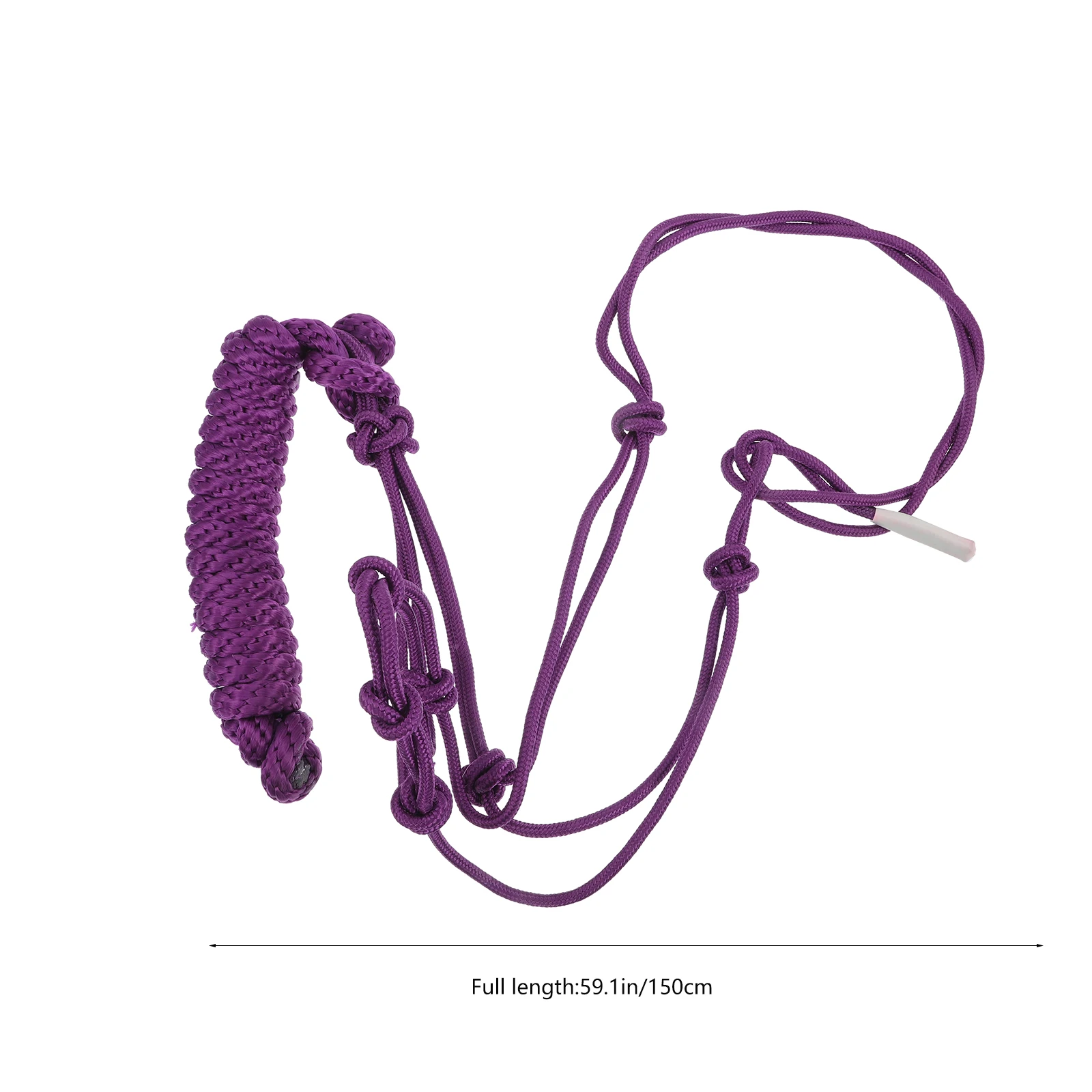 جديلة المحمولة عقدة قماش قوي دائم قوي مريح صالح الحصان معدات التدريب حبل الرسن Bridles الرسن #4