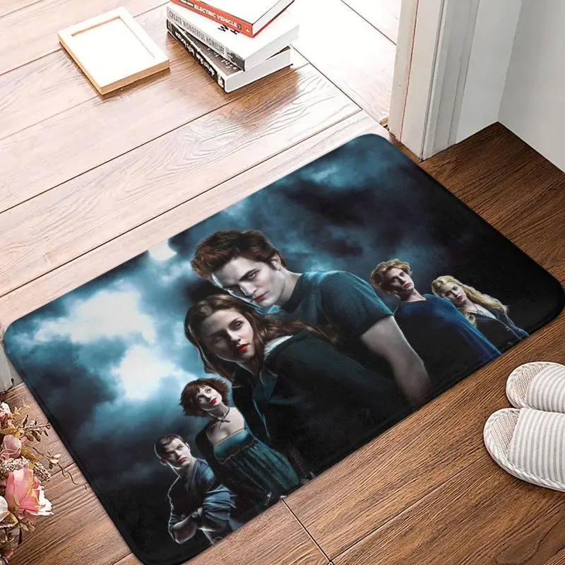 

The Twilight Saga Vampire Door Floor Kitchen Bath Mat Anti-Slip Indoor Fantasy Film Doormat Living Room Entrance Carpet Rug