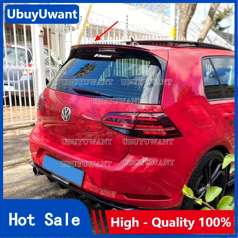 

TCR Roof Spoiler Wing Lip Gloss Black For Volkswagen Golf 7 7.5 MK7 MK7.5 GTI GTD GTE R R-Line 2013-2020