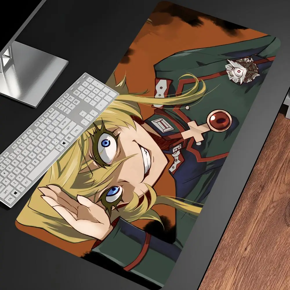 

Youjo Senki Mouse Pad Anime game mause pads cs lol XXL Home HD Computer Desk Mats Carpet Gamer Office Laptop Boys Girls Friend