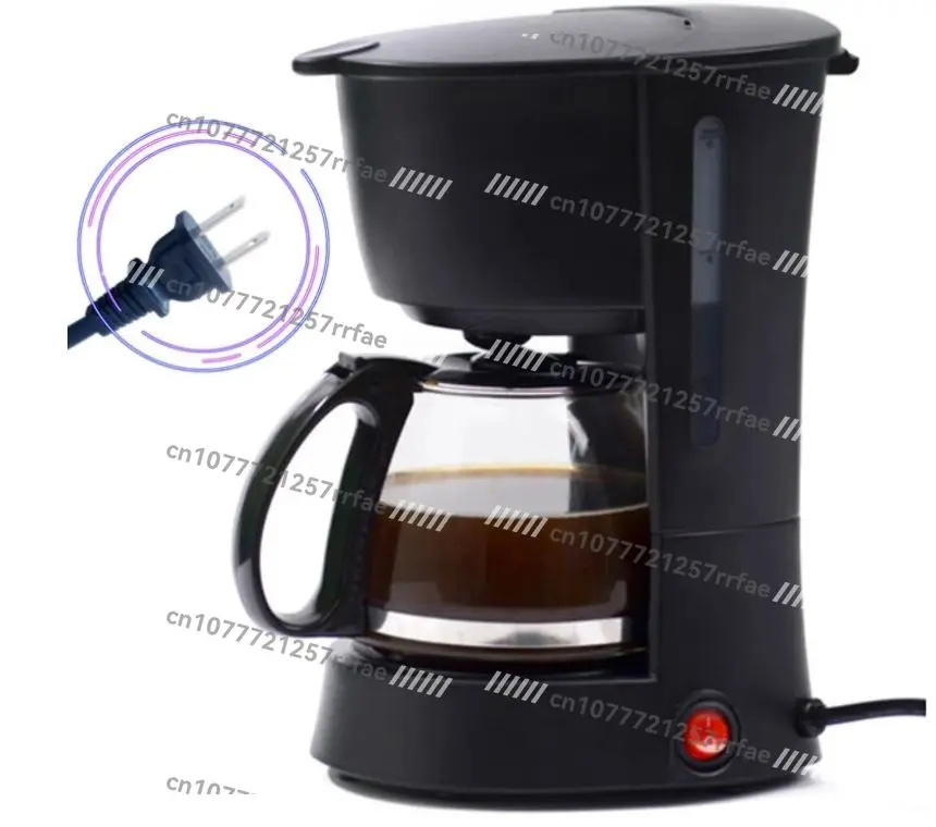 600Ml high-capacity coffee machine 650W anti-drip function Electric portable automatic cooling design