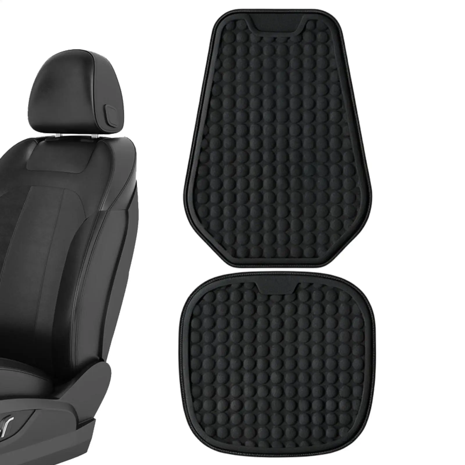 

Cooling Car Seat Cover Universal Breathable Anti-slip Ventilated Seat Cushion For Home Office Working Hot Weather Summer Auto