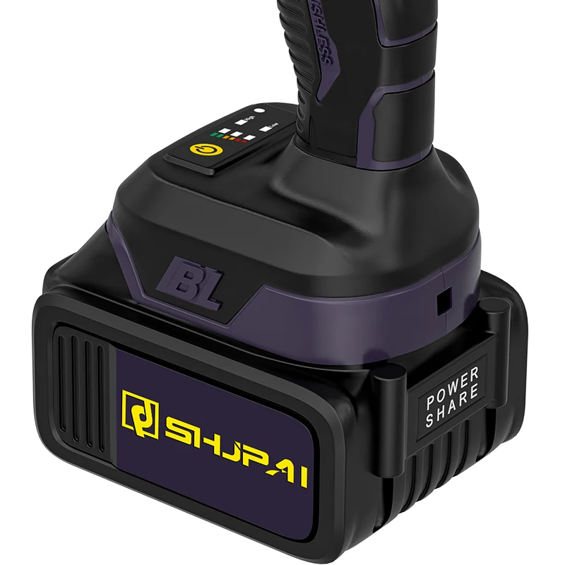 Trapano a percussione elettrico a tripla funzione 21V Nuovo design Trapano a batteria Motore senza spazzole Vendita calda