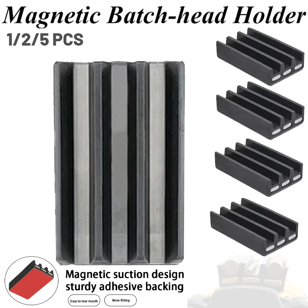 

1/2/5PCS Magnetic Batch-head Holder Magnetic Bit Holder Screwdriver Bits Holder for Milwaukee for Dewalt Impact Drivers Drills