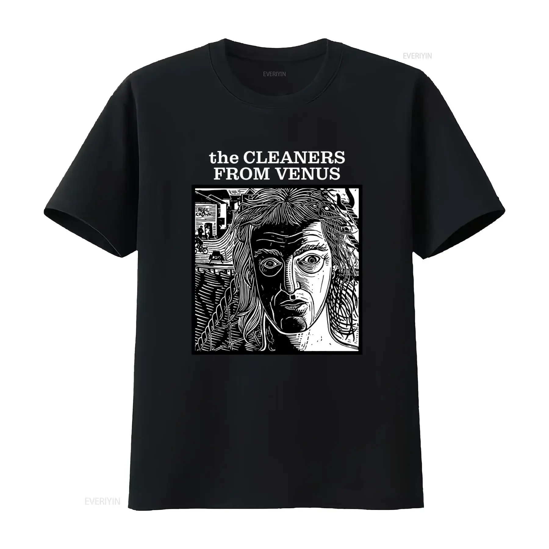 The Cleaners From Venus T Shirt Lofi Jangly Guitar Pop Art Print Design Retro Indie Rock Style Unique  vintage Washed
