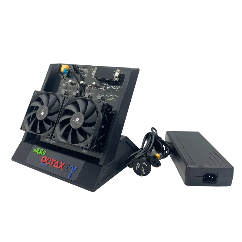 NerdOctAxe 9.6th Bitcoin Miner with 16J/Th 160W Low Power