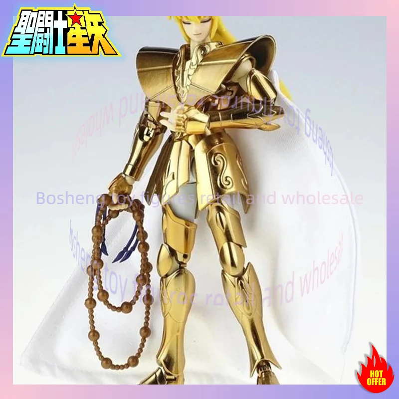 [ มีสินค้าในสต็อก ] โมเดล MST รุ่น J โมเดล Myth Cloth EX/EXM Virgo Shaka ฟิกเกอร์แอคชั่นโลหะ ชุดเกราะอัศวินแห่งจักรราศี รุ่น Gold24