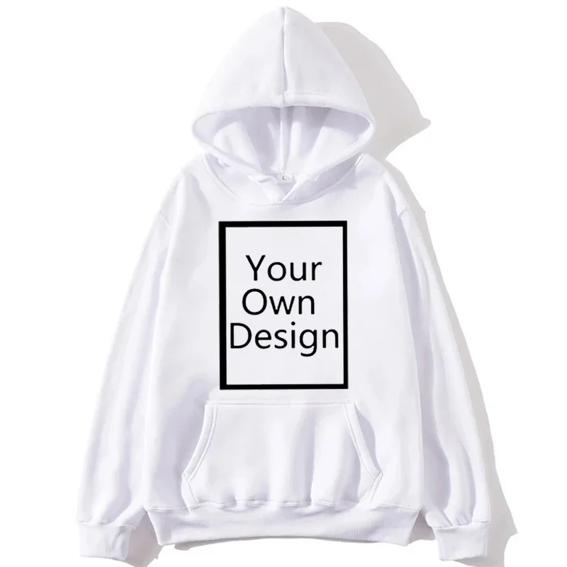 New Style Student Custom Printed Text DIY Hoodie Warming and Thickening Hoodie Customized Logo Personalized Hoodie