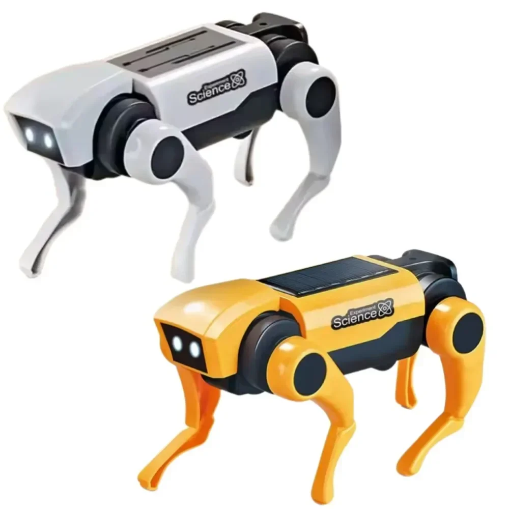 Perro inteligente para niños, rompecabezas educativo, Robot inteligente biónico, juguetes, nuevo Robot, regalos mecánicos eléctricos solares