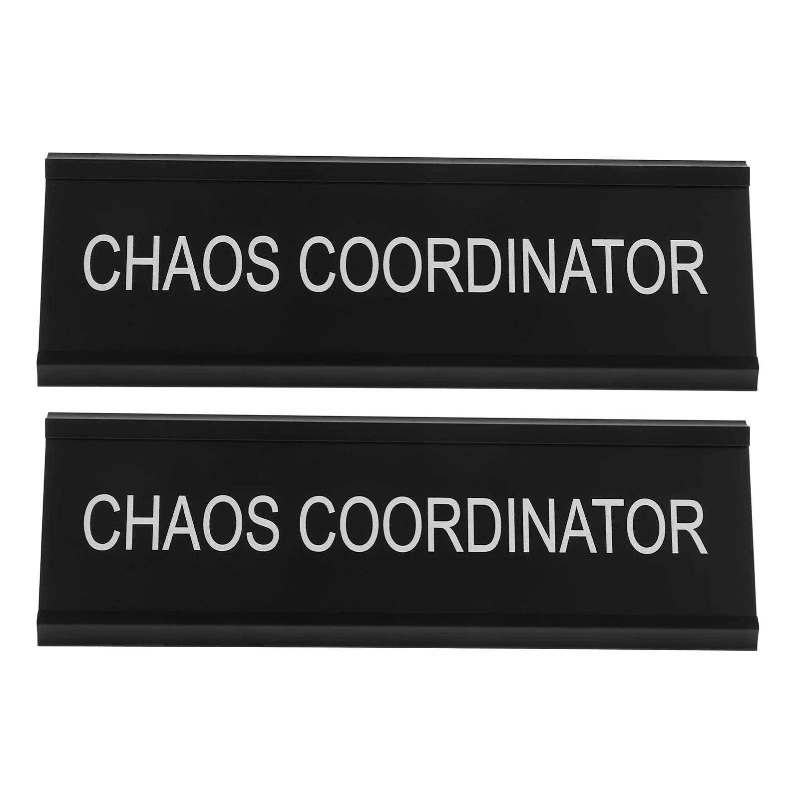 

2pcs Aluminum Reserved Table Tent Signs Black L-Shaped Desk Name Sign Holder For Office Wedding Classroom Display Card Stand