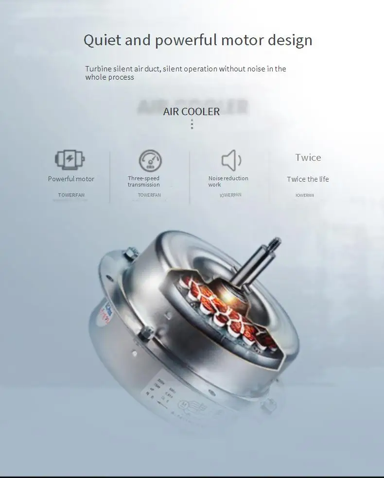 휴대용 미니 에어컨 팬 방 사무실 차량 야외 캠핑용