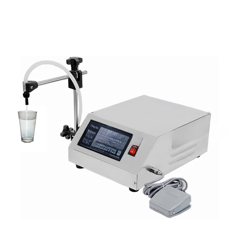 for GFK-160 Minisize 2-3500ML Single Head Filler Digital Control Pump Liquid Bottle Filling Machine Sugar Cane Juice Machine