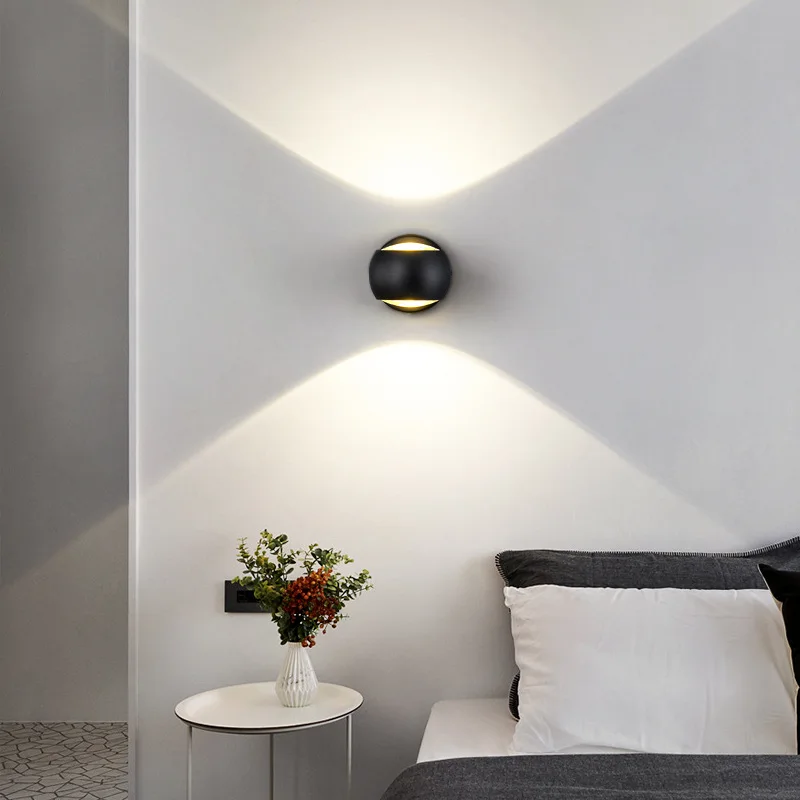 Lámpara Led de pared moderna para interiores, luz de decoración de Hotel para sala de estar, comedor, dormitorio, pasillo, escalera, candelabro de decoración del hogar