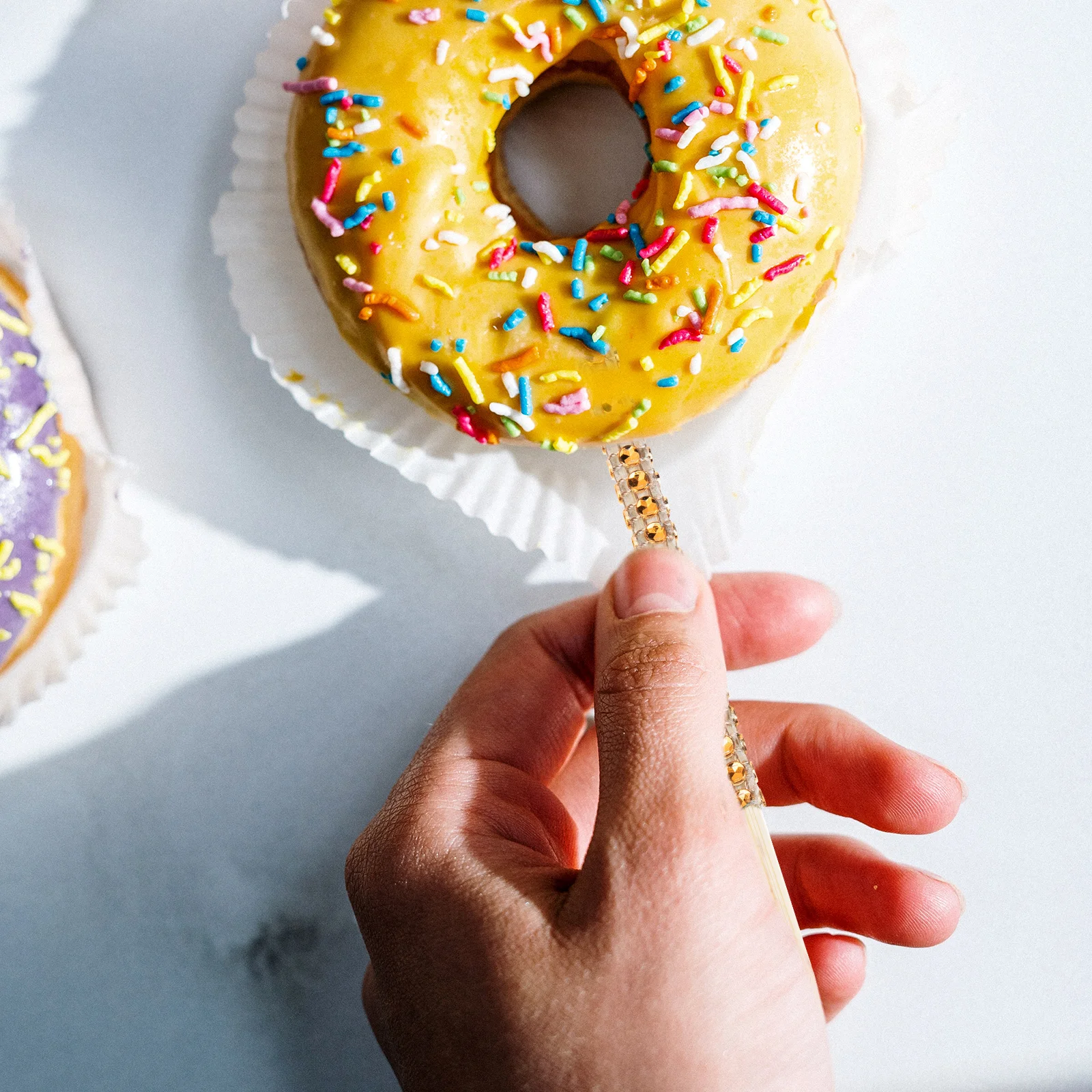 

12pcs Lollipop Bamboo Skewers Shiny Candy Picks For Cake Decorative Sticks Chocolate Fruit Wooden Sticks Party Dessert Supplies