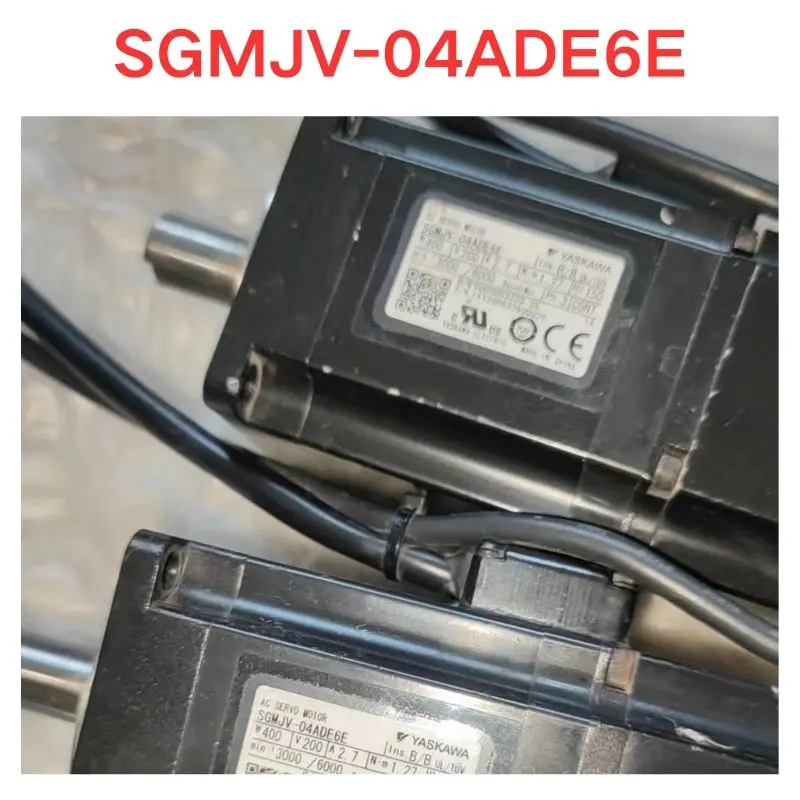 Used SGMJV-04ADE6E electrical machinery Functional test OK